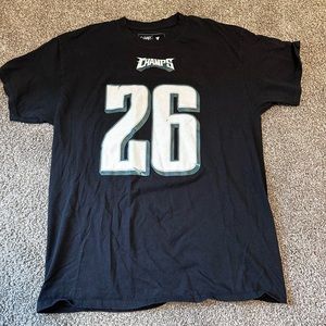 Champs Philadelphia Eagles Miles Sanders “Boobie” Men’s L Short Sleeve T-Shirt